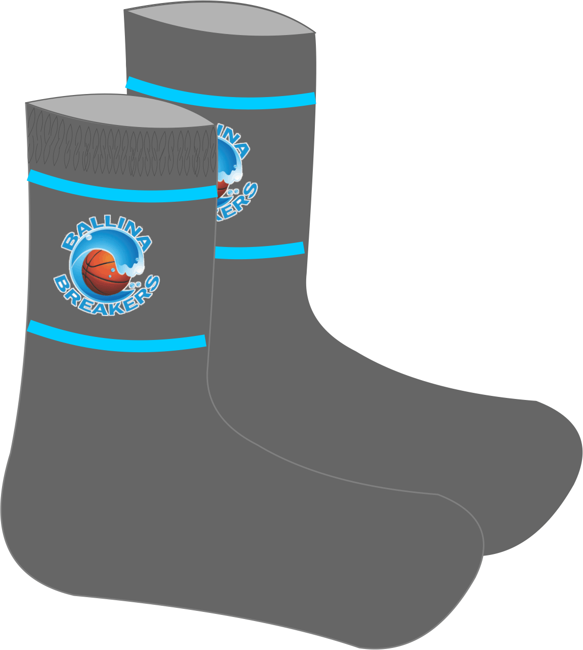 BLACK REPRESENTATIVE SOCKS